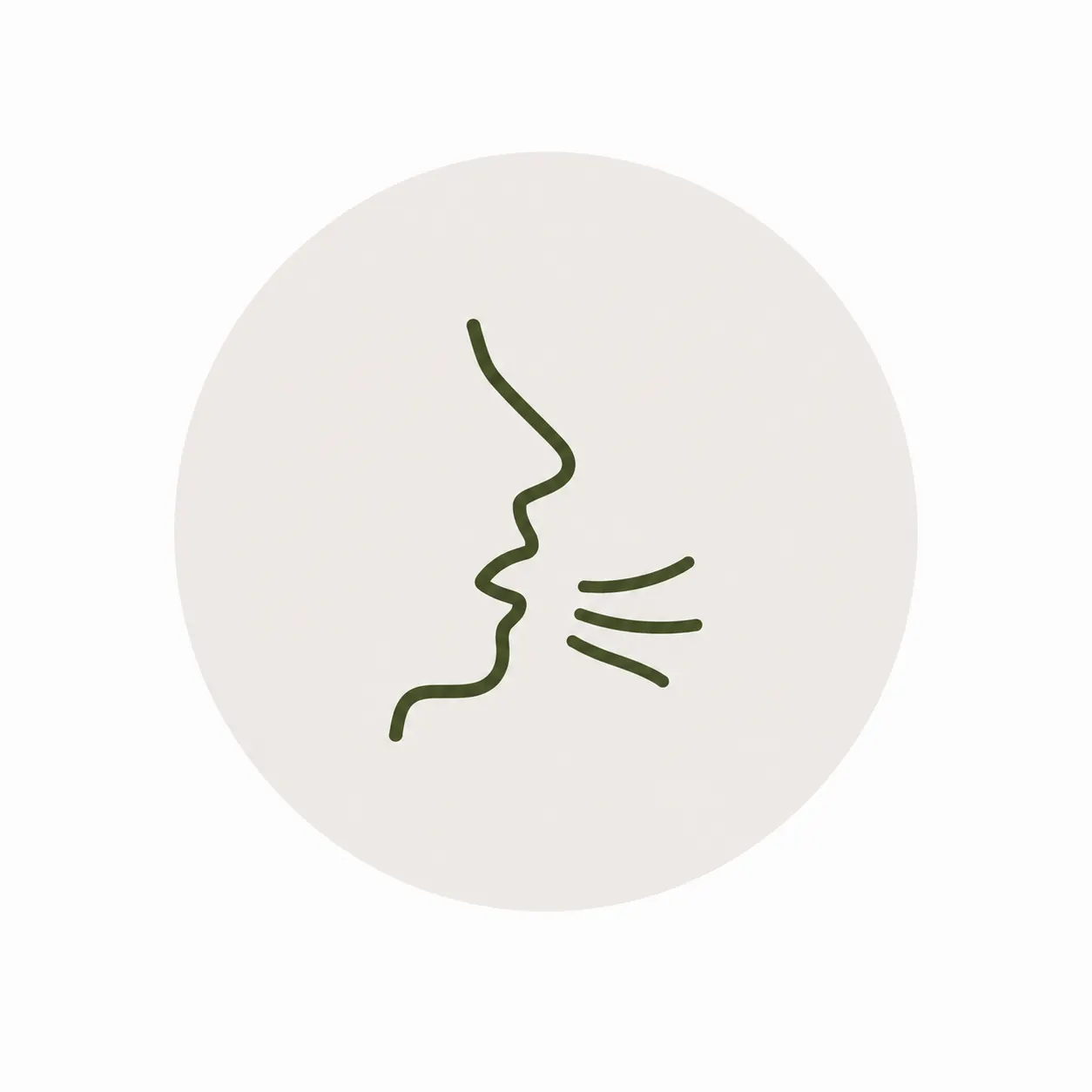 Symbolillustration zum Thema Mundatmung