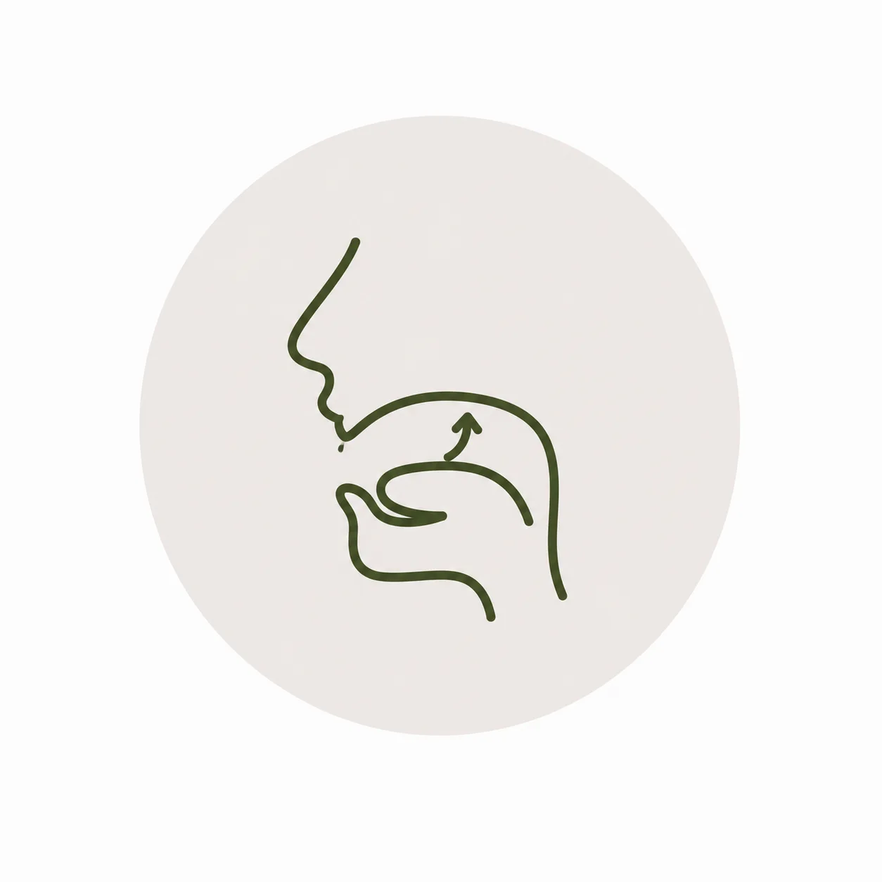 Symbolillustration zum Thema Schluckstörung